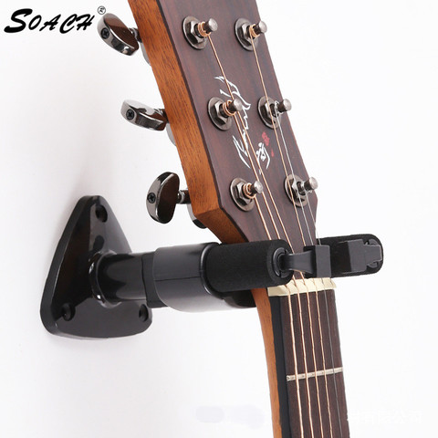 Soporte de pared de guitarra gancho se adapta a la mayoría de los accesorios de bajo soporte de pared de guitarra ukelele/gancho de varios tamaños de Arquitectura de guitarra ► Foto 1/4
