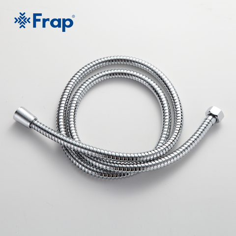 FRAP 1,5 m manguera de ducha flexible de acero inoxidable plata manguera de plomería productos de baño accesorios de baño tubería de agua F43 ► Foto 1/5