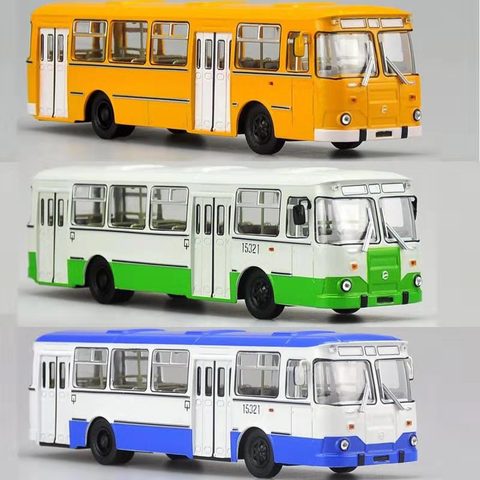 Modelo de autobús de 677M, autobús de aleación 1:43 de 677m, coche de alta simulación, modelo de colección de alta calidad, envío gratis ► Foto 1/1