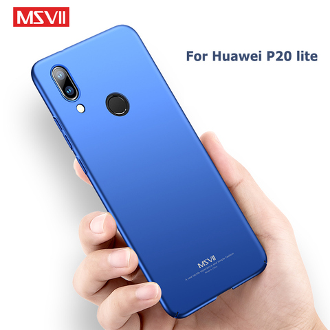 MSVII casos para huawei P20 Lite funda para huawei p20 Pro Coque P 20 Plus Ultra delgado duro PC cubierta para huawei Nova 3E casos ► Foto 1/6