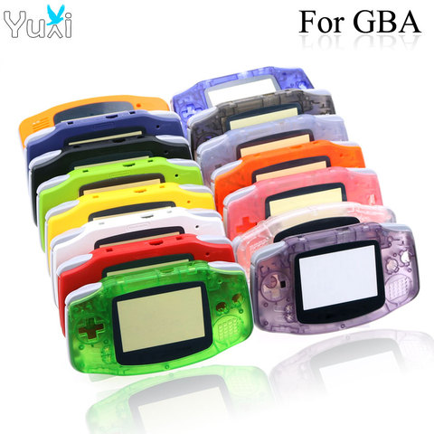 YuXi, carcasa de plástico, cubierta de funda transparente luminosa, carcasa para Nintendo Gameboy Advance para consola GBA ► Foto 1/6