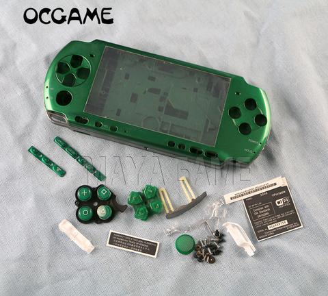 OCGAME Multi Color para PSP3000 PSP 3000 repuestos para consolas de juegos cobertura completa Funda con botones kit ► Foto 1/6