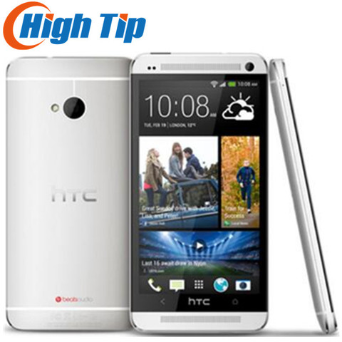 100% Original desbloqueado HTC uno M7 Smartphone Android 32 GB ROM 4,7 pulgadas GPS 3G Cámara Dual 8MP WIFI envío gratuito reformado ► Foto 1/5