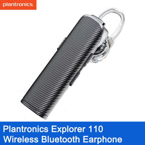 Original nuevo Plantronics Explorer 110 auriculares Bluetooth inalámbrico auriculares intrauditivos con alta calidad de sonido micrófono para teléfono ► Foto 1/6