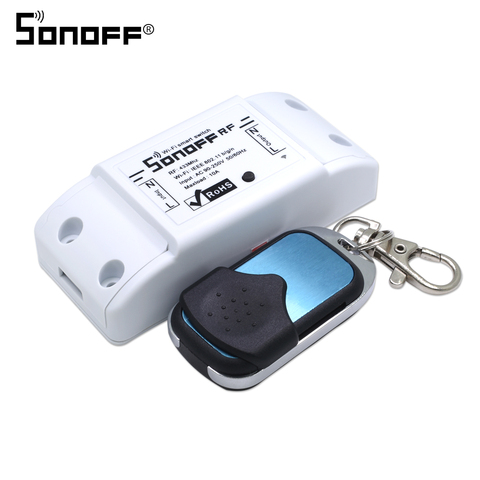 SONOFF-controlador inalámbrico Itead RF WiFi para Módulos de Automatización de domótica, controlador remoto para bricolaje, AC 90-250V 220V 433mHz ► Foto 1/6