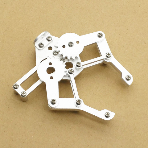 Metal brazo robótico Gripper Robot mecánico garras accesorios de Robot para Arduino Compatible con MG995 SG5010 al por mayor ► Foto 1/5