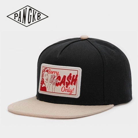 PANGKB-Gorra CHO negra de alta calidad, snapback Hip-Hop, sombrero para hombres, mujeres, adultos, al aire libre, informal, ajustable, gorra de béisbol para el sol ► Foto 1/5