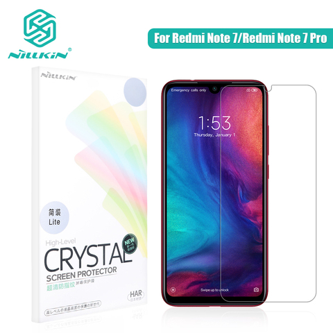 Xiaomi Redmi Note 7 Protector de pantalla Nillkin Película de plástico suave transparente / mate para Xiaomi Redmi Note 8 Pro 7S 8T ► Foto 1/1