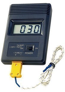 Termómetro con envío gratis, sensor de medición de temperatura rápida de punto decimal TM902C ► Foto 1/1