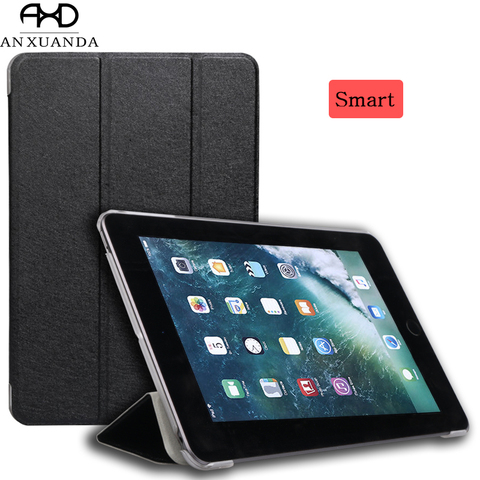 Qejun-funda inteligente para tableta SM-T580, cubierta de cuero de seda con soporte para Samsung Galaxy Tab A 10,1 T585 T587, A6 2016 10,1 T580 ► Foto 1/6