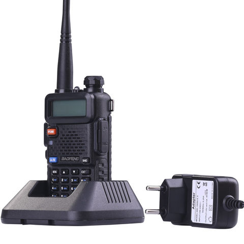 De BaoFeng UV-5R Walkie Talkie profesional CB Radio Baofeng UV5R transceptor 128CH 5 W VHF y UHF de mano caza + USB programa de cable ► Foto 1/1
