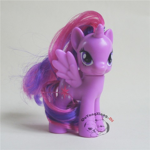 Figuras de acción de P8-080 para niños, modelo de caballo pequeño de 8cm, Sparkle Twilight, juguetes de Anime ► Foto 1/1