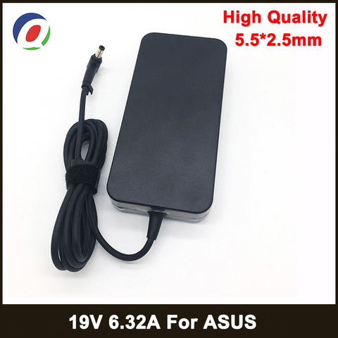 19V 6.32A 5,5*2,5mm 120W portátil adaptador Notbook fuente de alimentación para toshiba ACER Asus N550 K53 N750 N500 N56V N53S G50 N55 cargador ► Foto 1/6