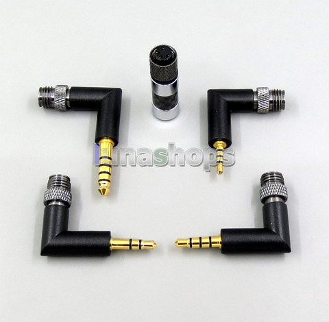 LaoG serie 4,4mm 2,5mm 3,5mm equilibrado macho de 4 en 1 personalizada DIY Hifi earhone cable adaptador de Kits para D increíble LN006133 * ► Foto 1/1