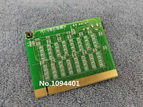 Probador de ranura PCI-E 16X 8X 4X PCI express, tarjeta de detección de la placa base, southbridge, corto o abierto, con probador de luz, 1 Uds. ► Foto 1/1