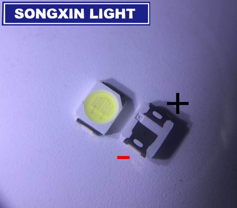 SONGXIN-Luz LED de fondo para TV Samsung, 100 unidades, gran descuento, JUFEI, lg, 1210, 3528, 2835, 3V, 500MA, 1,5 W, 150LM, blanco frío ► Foto 1/1