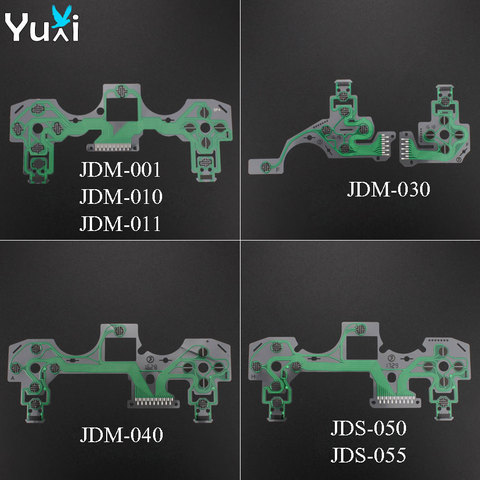 YuXi JDM JDS 001 010 011 030 040 055 para Sony DualShock 4 película conductora de teclados para PS4 Pro Slim controlador de circuito PCB cinta ► Foto 1/5