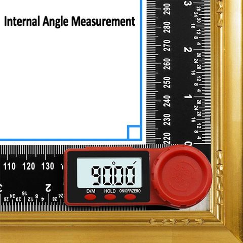 Nuevo 200mm ángulo Digital inclinómetro medida de ángulo electrónico metros goniómetro transportador de herramienta de medición qiang ► Foto 1/6