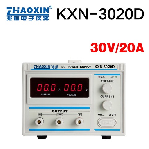 Fuente de alimentación de CC de KXN-3020D, fuente de alimentación ajustable de 30V, 20A, LED, conmutación de alta potencia Variable, 220V ► Foto 1/3