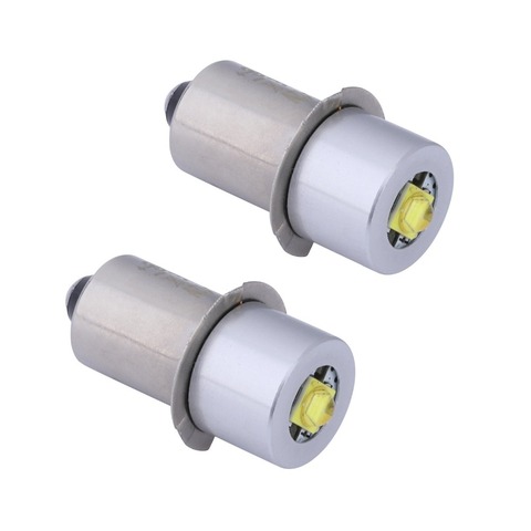 Bombilla LED de alta potencia para Maglite, Kit de conversión de bombillas de repuesto, linterna, P13.5S Base PR2, 2 uds. ► Foto 1/6