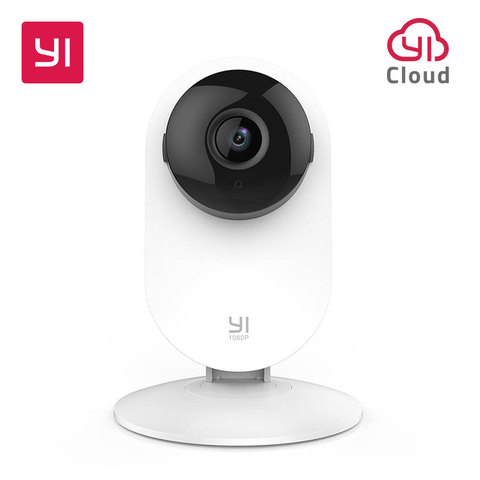 YI Cámara Vigilancia, Cámara IP Wifi 1080p Sistema de Seguridad de Full HD, Detección de Movimiento, Visión Nocturna, Audio de 2 Vias y Nube con App para iOs y Android (Blanco) ► Foto 1/6