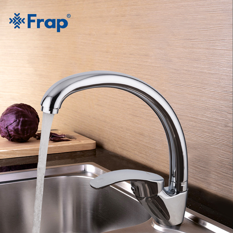 FRAP 1 Unidades 2022 nueva aleación de zinc de 360 grados rotación fregadero de la cocina grifo mezclador de agua fría y caliente grifo F4136-b ► Foto 1/6