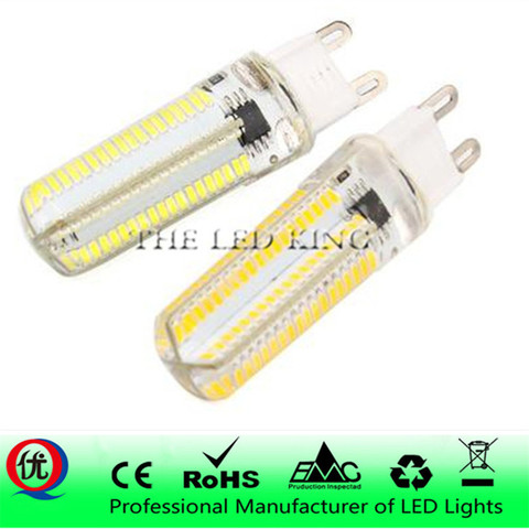 Mini bombilla LED de silicona para lámpara, reemplazo de lámparas halógenas, CC de 12V, CA de 220V, G4, G8, G9, E11, E12, E14, E17, BA15D ► Foto 1/6