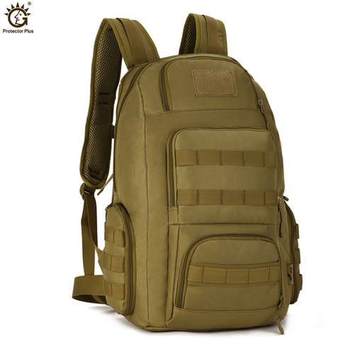 Mochila de asalto táctica militar de 40L, bolsa Molle del ejército de nailon impermeable, mochila de viaje para exteriores, senderismo, Camping y caza ► Foto 1/6