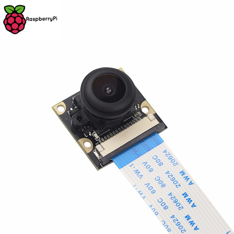 Raspberry Pi 4-VERSIÓN NOCTURNA de cámara con gran angular de 150 grados, 5M, Pixel 1080P, módulo también compatible con Rpi3 ► Foto 1/6