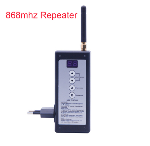 Focus-repetidor de señal inalámbrico, amplificador de señal, PB-204R, 868mhz ► Foto 1/3