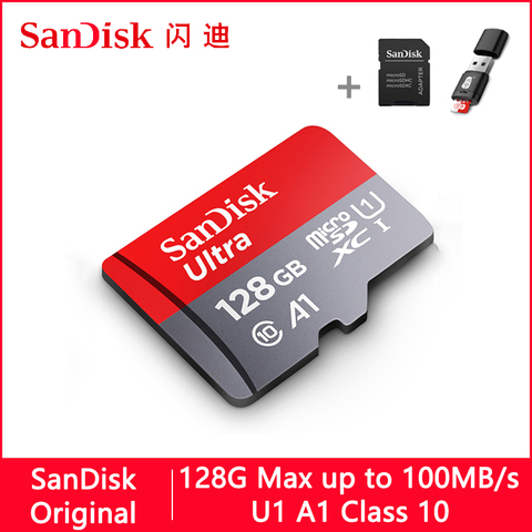 Sandisk Ultra Micro SD de 32 GB 128 GB 64 GB 256GB 16G tarjeta Micro SD de 400 GB SD/ tarjeta de memoria Flash TF 32 64 128 gb microSD para teléfono ► Foto 1/6
