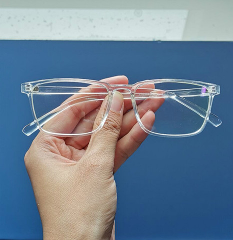 2022 de las mujeres de la moda gafas hombres transparente gafas marco Vintage cuadrado claro gafas ópticos marco ► Foto 1/6