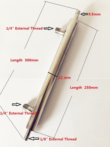 300mm refrigerador destilador Luna condensador para Homebrew Whisky Vodka vino fabricante de reflujo de acero inoxidable 304 ► Foto 1/3