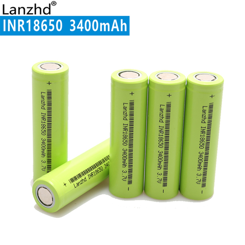 2022 nuevo de Li ion 18650, 3400 mAh nuevo Original INR18650 30A gran corriente batería recargable de Li-ion para linterna (1-8 unids) ► Foto 1/5