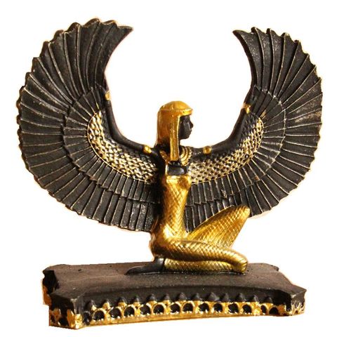 Isis el Dios de la fertilización en la antigua estatua de Egipto artesanía de resina creativa colección de regalos de recuerdo de turismo decoración del hogar ► Foto 1/1