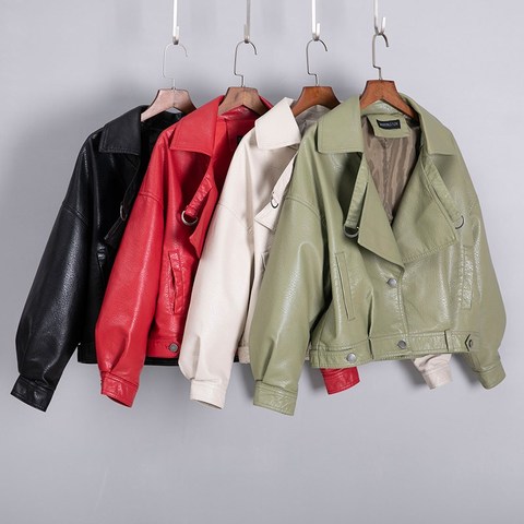 Fitaylor-chaqueta de cuero Vintage para motorista chaqueta de piel 