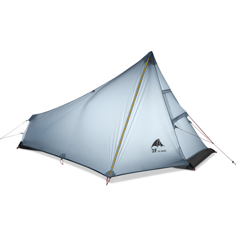 3F UL GEAR Oudoor tienda de campaña ultraligera 1 persona profesional 15D Nylon tienda de silicona inalámbrica ligero equipo de Camping ► Foto 1/6