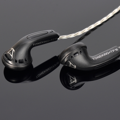 TONEKING-auricular TP16 de 32 ohmios, 3,5mm, Conector de cabeza plana, DYI, auriculares con graves de alta fidelidad, envío gratis ► Foto 1/6