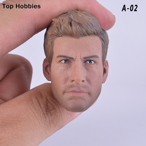 1/6 escala soldados accesorios Jack Jihaluner cabeza esculpir tallado Headplay A02 para 12 