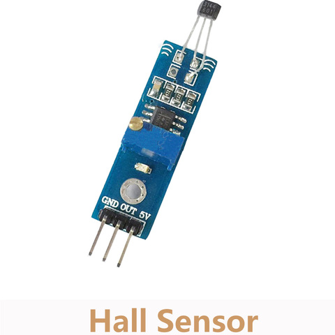 Hall Módulo de Sensor magnético interruptor Módulo Sensor de conteo de velocidad contra módulo de Sensor de detección para Arduino 3144 LM393 ► Foto 1/6