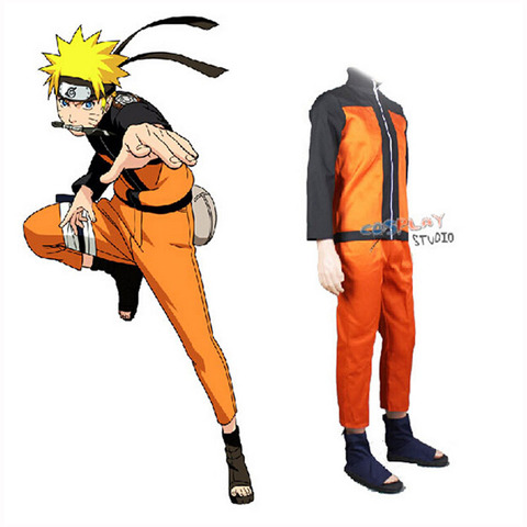 Trajes de Cosplay de Naruto, atuendo de Anime de Naruto para hombre, trajes  de espectáculo, trajes de dibujos animados japoneses, chaqueta de Naruto,  pantalones superiores para adultos - Historial de precios y