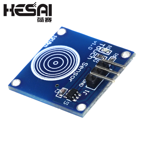 Sensor táctil Digital para arduino, módulos de Interruptor táctil capacitivo TTP223B de 1 canal, accesorios TTP223 ► Foto 1/4