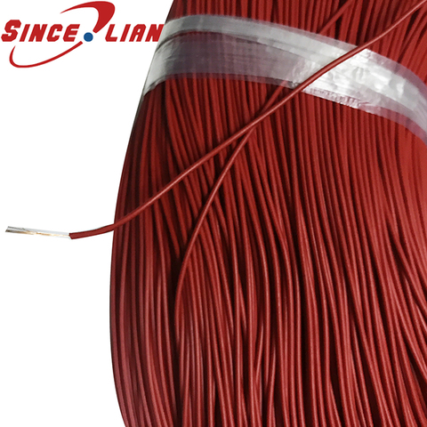 5M reparación DIY producción utilizando cables de alambre delgado de núcleo de cobre, bien, rojo, negro, OD 1,3mm de alambre de cobre alambre fino alambre de cobre ► Foto 1/6