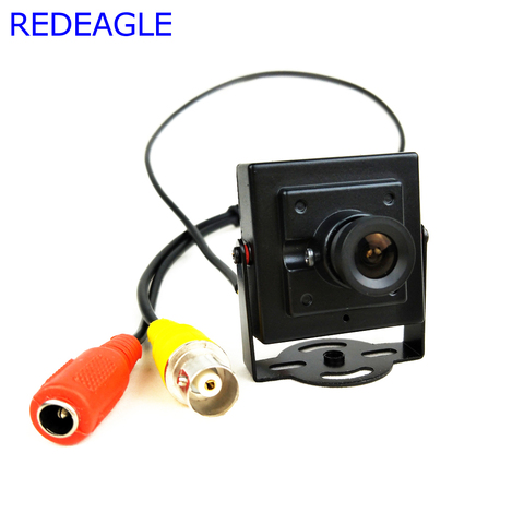REDEAGLE-cámara de seguridad analógica CCTV, 700TVL, lente de 3,6 MM, Mini cuerpo de Metal, fotografía aérea ► Foto 1/5