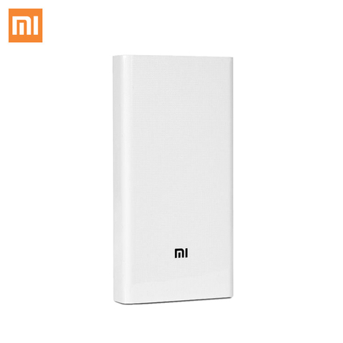 Xiaomi banco de energía 2C 20000 mAh cargador portátil Dual USB compatible con batería externa QC3.0 mi para teléfonos móviles remoto control ► Foto 1/1