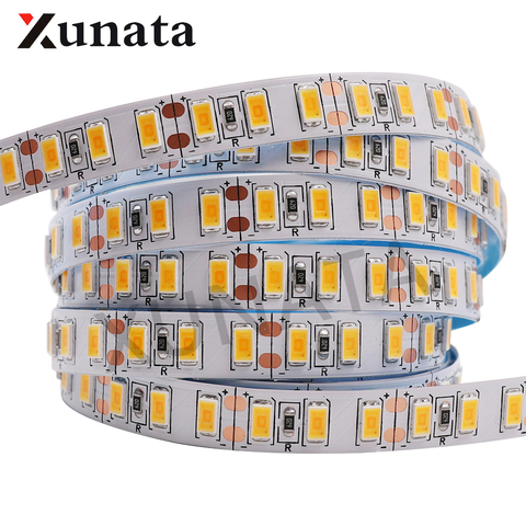 DC12V tira de LED SMD 5630 Chip de Epistar blanco Natural Super luz LED brillante 5730 SMD 120leds/m Flexible cinta de luz Led ► Foto 1/6