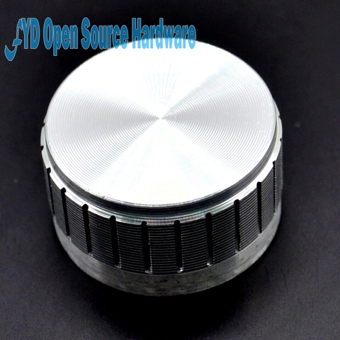 10 Uds de Pomo de aluminio potenciómetro volumen knob 23X17 sombrero ► Foto 1/6