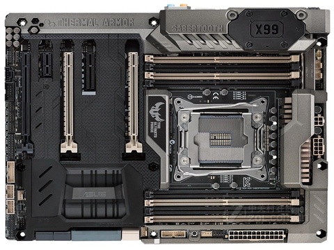 Placa base original para ASUS SABERTOOTH X99, DDR4, LGA 2011-V3, USB2.0, USB3.1, 64GB, M.2, de escritorio, Envío Gratis ► Foto 1/2