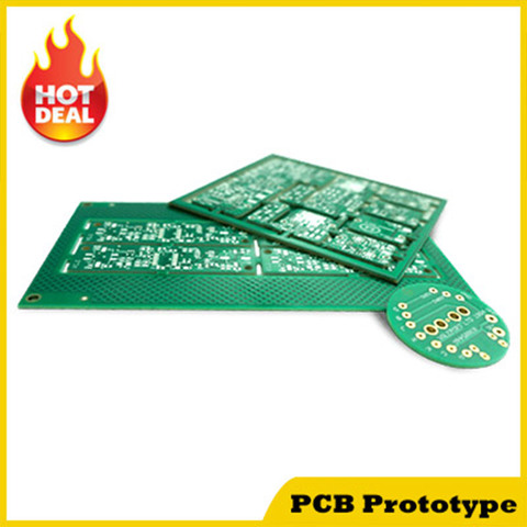 Fabricación de placa de circuito impreso de prototipo de placa PCB de una sola cara rígida y Multicapa ► Foto 1/6