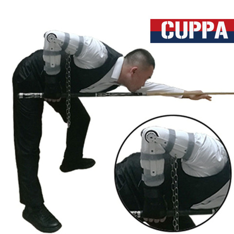 2017 Nuevo CUPPA Snooker entrenamiento integrado brazo muñeca piscina taco entrenamiento accesorios de billar guante China ► Foto 1/6